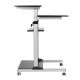 2. LogiLink BP0070 Computertisch Schwarz, Grau