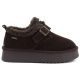6. Kurze, warme Damen-Lederstiefeletten in Braun Big Star UU274319