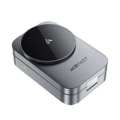 3. Acefast E22 3-in-1 Kabellose Induktive Ladestation, MagSafe Kompatibel - Grau