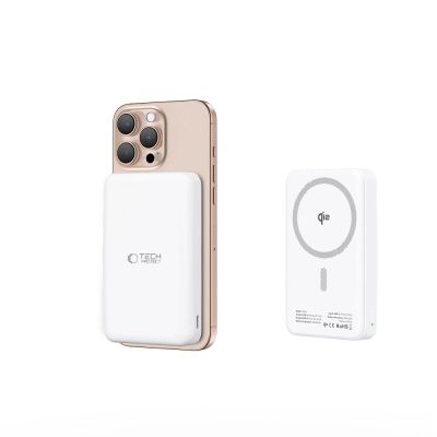 6. Powerbank Tech-Protect PB24 LifeMag QI2 MagSafe 10000 mAh - weiß