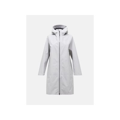Peak Performance Treeline Shell Parka Regenmantel für Damen – Summit Smoke, Größe: S