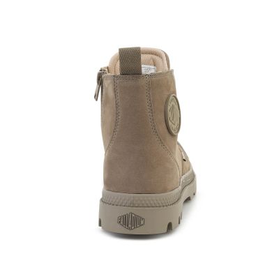 5. PALLADIUM PAMPA HI ZIP NBK 2 DUSKY GREEN 74981-308