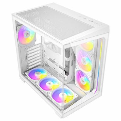 3. Antec Gamer C5 ARGB Weißes Midi-Tower-Gehäuse Weiß (Einzelhandel)