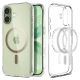 8. Spigen Ultra Hybrid MagSafe Case für iPhone 17 - Transparent Gold