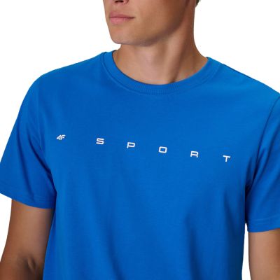 4. Herren-T-Shirt 4F M3575 blau 4FWAW26TTSHM3575 33S