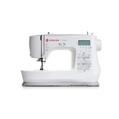 3. Singer C5955 Nähmaschine, Anzahl der Stiche: 417, Anzahl der Knopflöcher: 8, Farbe: Weiß