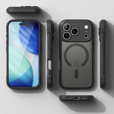 5. Ringke Fusion Bold Magnetic MagSafe Case für iPhone 17 Pro - Mattschwarz