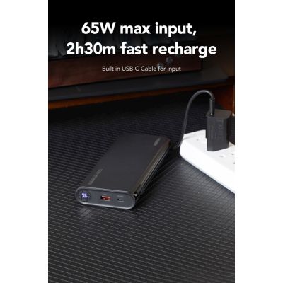 9. VEGER TC130 Powerbank Lithium-Ionen (Li-Ion) 25000 mAh Schwarz