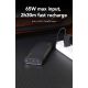 9. VEGER TC130 Powerbank Lithium-Ionen (Li-Ion) 25000 mAh Schwarz