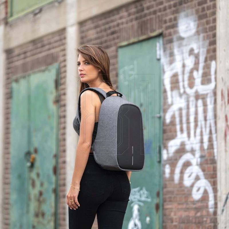 14. XD DESIGN ANTI-DIEBSTAHL-RUCKSACK BOBBY HERO KLEIN GRAU P/N: P705.702