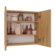 POLA Badezimmerschrank, 2 Türen, Artisan Spiegel