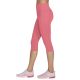 3. Skechers Go Walk Capri-Shorts mit hoher Taille W2CP2-RDBL Rot XS
