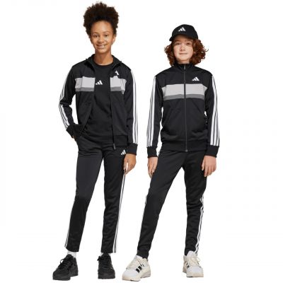 7. adidas Seasonal Essentials Tiberio 3-Stripes Tricot Jr Trainingsanzug JY0509