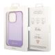 8. Guess Transparente Hülle für iPhone 14 Pro Max – Lila