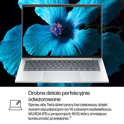 17. HP EliteBook 8 G1i Next Gen AI PC Copilot+ PC Intel Core Ultra 5 228V Laptop 35,6 cm (14") WUXGA 32 GB LPDDR5x-SDRAM 512 GB SSD Wi-Fi 7 (802.11be) Windows 11 Pro Silber