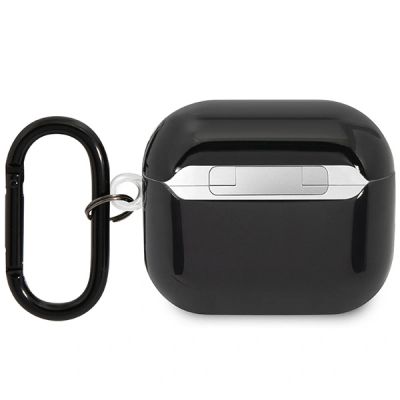 2. BMW BMA322SWTK AirPods 3. Generation Hülle schwarz/schwarz Mehrfarbige Linien