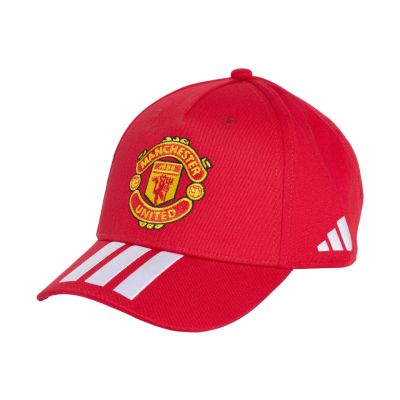 adidas Manchester United Kinderkappe Rot und Weiß KT0655
