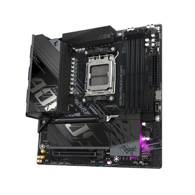 3. GIGABYTE X870M AORUS ELITE WIFI7 AMD X870 Sockel AM5 Micro-ATX
