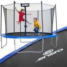 Faltbares Gartentrampolin mit Innennetz, 12 Fuß (366 cm), Enero