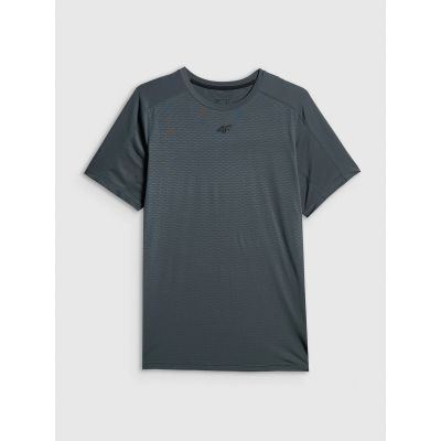 8. Schnelltrocknendes Herren-Trainingsshirt (Standardgröße) 4F 4FRSS26TFTSM2289-22S