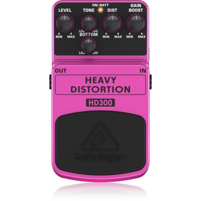 Behringer HD300 Effektpedal Expression-Pedal Schwarz