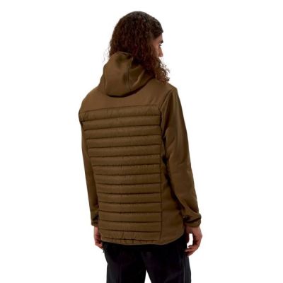 5. Berghaus Vaskye Hooded Hybrid Jacket, Größe L, Braun
