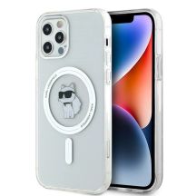 Karl Lagerfeld IML Choupette MagSafe Hülle für iPhone 12 / 12 Pro – transparent