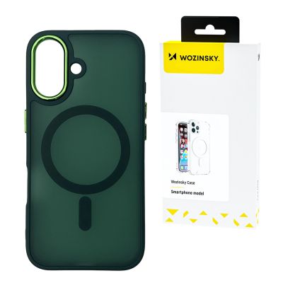 Wozinsky Fashion Case MagSafe für Samsung Galaxy S25 - Grün
