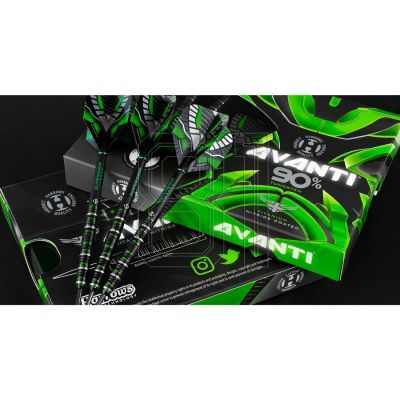 7. Harrows Avanti 90 % Steeltip-Dartpfeile HS-TNK-000016023