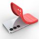 19. Magic Shield Case für Samsung Galaxy S23+ flexible Panzerhülle rot