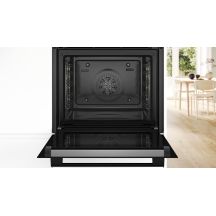 Backofen BOSCH HBA571BB4 Pyrolysereinigung + Teleskopauszüge 1 Ebene BOSCH HEZ538000