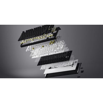 18. HATOR Skyfall 65 Kabelgebundene Tastatur Universal USB QWERTY Englisch Schwarz