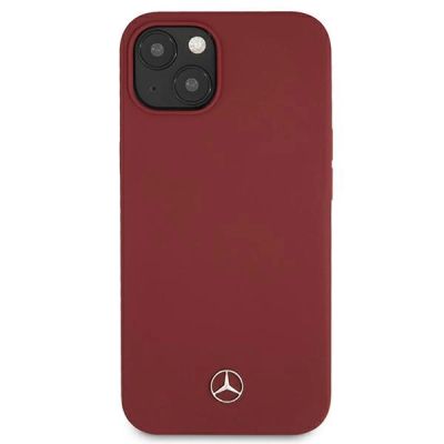 3. Mercedes Silicone Line iPhone 13 Hülle - Rot