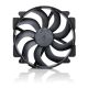 9. NOCTUA 140mm NF-A14x25r G2 PWM Lüfter Chromax Schwarz