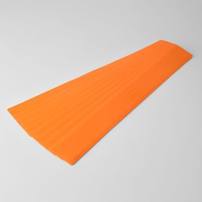2. Flache Spielfeldmarkierungen - Streifen 51x6cm 10 Stück leuchtend orange SMJ Sport ZPP-O