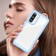 6. Outer Space Hülle für Samsung Galaxy A26 Cover mit Flexiblem Rahmen - Blau