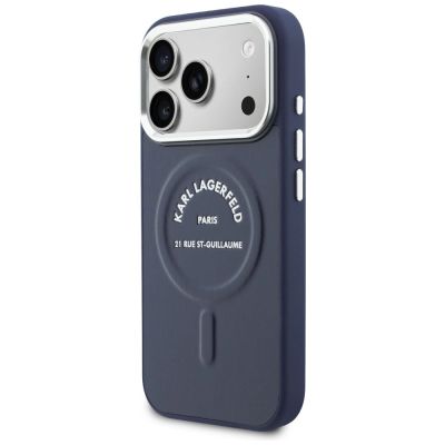2. Karl Lagerfeld Karl RSG Logo MagSafe Hülle für iPhone 17 Pro - Blau