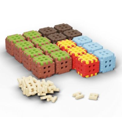 5. Marioinex Mini-Waffel-Bausteine, 142 Teile