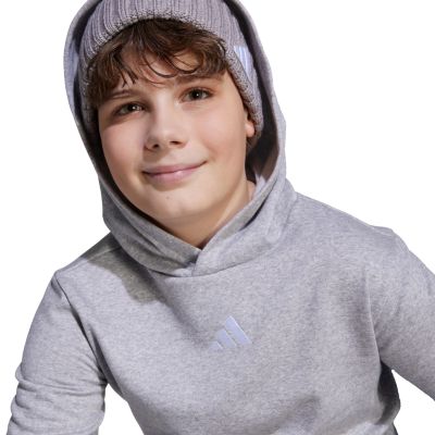15. adidas Essentials Hoodie für Kinder, grau, JV9995