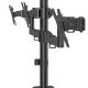6. Hama 00220899 Monitorhalterung/Ständer 68,6 cm (27") Schreibtisch Schwarz