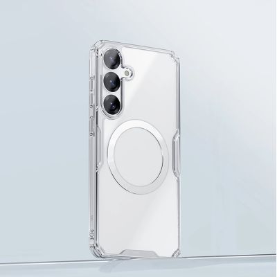 6. Nillkin Nature TPU Pro Magnetische Hülle mit MagSafe für Samsung S25 – weiß