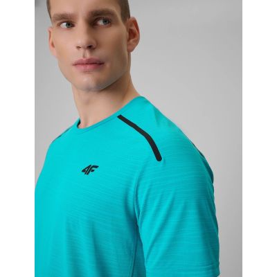 5. Schnelltrocknendes Herren-Trainingsshirt (Standardgröße) 4F 4FRSS26TFTSM2441-48S