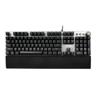 34. IBOX AURORA K-4 RGB IKGMK4 Mechanische Tastatur (USB; (US); Schwarz)