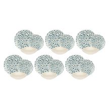 ROSE&TULIPANI SEA STONES Dinner-Set für 6 Personen
