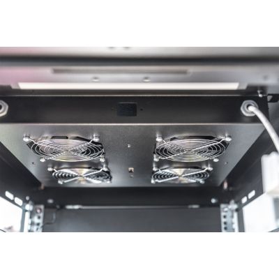 25. Dachlüfter für Serverschrank Digitus DN-19 FAN-4-BN (für Unique & Varioflex-N und Dynamic Basic)