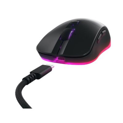 4. CHERRY XTRFY M50 Kabellose Gaming-Maus, Rechtshänder, Funkfernbedienung + Bluetooth + USB Typ-C, optischer Sensor, 12000 DPI