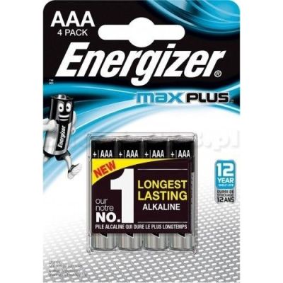ENERGIZER MAX PLUS AKKU AAA LR03, 4 ECO