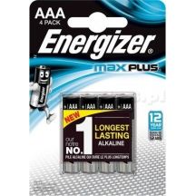 ENERGIZER MAX PLUS AKKU AAA LR03, 4 ECO
