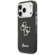 2. Guess IML 4G Script Metallhülle für iPhone 17 Pro Max – Schwarz