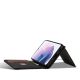 13. Magnet Kartenetui für Samsung Galaxy S22+ (S22 Plus) Tasche Wallet Kartenhalter Schwarz